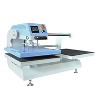 Presse à chaud professionnelle à double tête-3 zones de pression (15x15/16x20/16x24in), mode automatique et alignement laser personnalisé