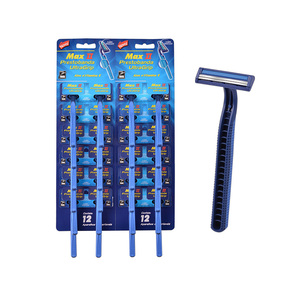 प्रदर्शन कार्ड पैकेज के साथ जुड़वां ब्लेड उस्तरा शेविंग ब्लेड - Product Image 1