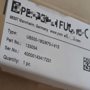Yeni <span class=keywords><strong>P</strong></span> + F UB500-18GM75-I -V15 sensörleri yeni orijinal hazır depo endüstriyel otomasyon PLC programlama denetleyici - Product Image 1