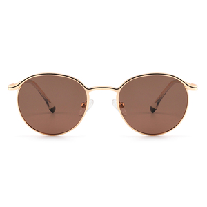 <b>Round</b> Full Rim <b>Sunglasses</b> Black <b>Frame</b> Gray Lenses Unisex Adult UV400 Sun Protection Retro Style - Product Image 6