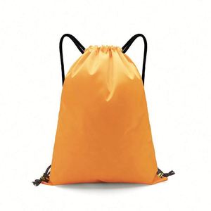 กระเป๋าเป้สะพายหลังแบบเชือกผูกไนลอนกันน้ำสำหรับออกกำลังกายสำหรับผู้ชายผู้หญิง - Product Image 4