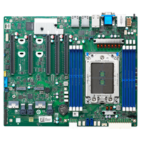 Nouvelle carte mère de serveur économique SP3 AMD 7002/7003 à chipset unique, 8 emplacements DIMM, prise en charge DDR4, 3 GPU, avec ports SATA