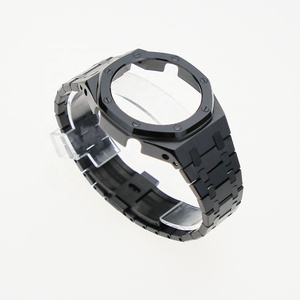 Montre de remplacement <span class=keywords><strong>Gshock</strong></span> GA2100 de haute qualité, boîtier en acier inoxydable noir avec bracelet 316L, nouvelle modification de couleur - Product Image 3