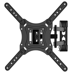 Supporto Telescopico Multifunzione in Ferro <span class=keywords><strong>per</strong></span> <span class=keywords><strong>TV</strong></span> e Monitor LCD HB081, <span class=keywords><strong>Staffa</strong></span> Girevole Universale da <span class=keywords><strong>Parete</strong></span> - Product Image 3