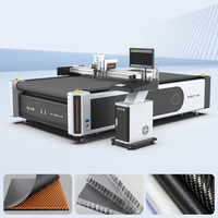 Machine de découpe numérique CNC à couteau oscillant AOYOO pour matériaux composites, fibre de verre, préimprégnés et tissus non tissés