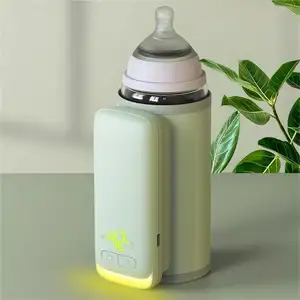 Cordless Rechargeable Fast Camping Portable Travel Usb Baby Feeding Bottle Warmer Bag Heated Cover