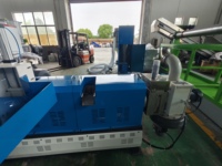 Granulateur de plastique basse température Sevenstars, machine entièrement automatique pour la fabrication de granulés par extrusion de film