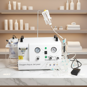 Appareil <span class=keywords><strong>de</strong></span> soin du visage à haute pression 2 en 1, <span class=keywords><strong>nettoyage</strong></span> en profondeur, oxygénation, oxygénothérapie, dôme facial à oxygène, machine <span class=keywords><strong>de</strong></span> beauté Hydra - Product Image 1