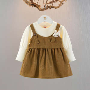 1-10 años bebé niña vestido sin mangas algodón seda flor vestido lindo Flora princesa chaleco falda niño Niñas Ropa al por mayor - Product Image 2