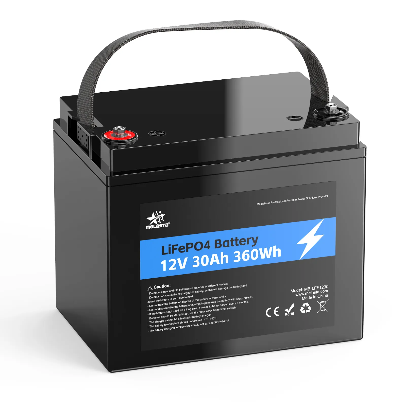 Lithium Lifepo4 12v 24v 36v Battery Pack 12v 30ah Lithium Battery For Electric Scooter Rv Boat Marine