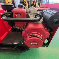 Mini-dumper sur chenilles en caoutchouc de 1,5 tonne