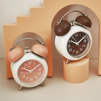 Réveil de Table mignon de haute qualité avec son anneau horloges de chambre d'enfants mouvement de vague horloge de bureau