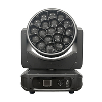 19X40W Rgbw 4In1 Bee Eye Pixel Control Zoom Led Moving Head Wash Light Avec Led Circle