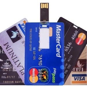 Nouvelle clé USB carte de crédit 2025 – Clé USB 3.0/3.1/2.0 format carte de crédit avec impression personnalisée gratuite pour entreprises - Product Image 4