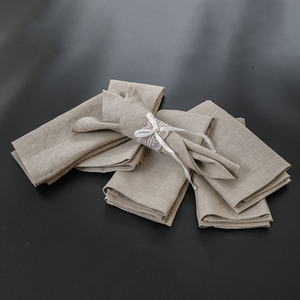 Nappe en lin classique Collection moderne Différents styles Tailles Rectangle pour un usage domestique Technique tissée Tissu à motif solide - Product Image 6