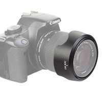 YEAH EW-63C Pare-soleil en forme de tulipe pour objectif Canon EF-S 18-55mm F/3.5-5.6 IS STM, compatible avec les filtres 49mm et le capuchon d'objectif