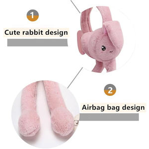 V324 Paraorecchie in Peluche con Orecchie Mobili, Simpatici Cartoni Animati, Regalo Invernale per Donne e Ragazze - Product Image 3