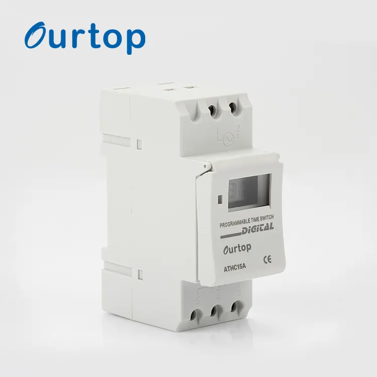 OURTOP 220V Power Electronic Programmable Digital Countdown Time Delay Timer
