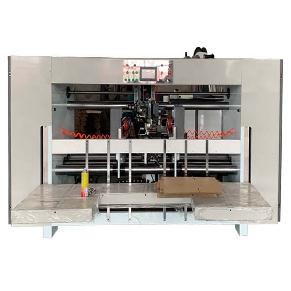 Четыре сервопривода, двойные части, машина для прошивки гофрированного картона, машина для изготовления картона большого размера