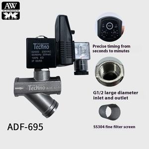 صمام تصريف تلقائي من الفولاذ المقاوم للصدأ ، مؤقت فاصل بخار الماء ، هيكل زاوية الملف اللولبي 20 واط ، سنة واحدة - Product Image 3