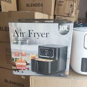 Friggitrice ad Aria Industriale Multifunzione per Uso Domestico, Grande Capacità 10L, Macchina Intelligente per Patatine Fritte, Forno Elettrico - Product Image 4