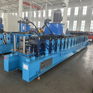 0.8-1.0mm Steel Profile 35*10mm <b>Cable</b> Tray Making Machine Electric Cabinet Din Rail Roll Forming Machine - Product Image 3