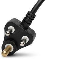 VDE-Zertifizierter EU Europäischer Netzstecker 2-polig Wasserdichter Schuko-Stecker für Industrielle Stromkabel
