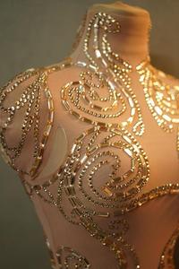 <strong>Sparkly</strong> Crystals Mesh <strong>Bodysuit</strong> for Women Sexy Club Stage Performance Wear for Female Bars Party Celebrations Designed Yangjiao - Product Image 3