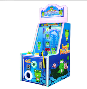 Venta caliente máquina de billetes que golpea <span class=keywords><strong>el</strong></span> martillo de la rana que golpea <span class=keywords><strong>el</strong></span> paraíso de la rana para los niños - Product Image 1