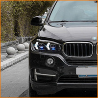 Pour BMW X5 F15 2014 2015 2016 2017 2018, mise à niveau des phares LED, nouveau phare de style X5 G05 LCI 2026 avec feux de jour DRL