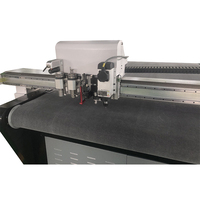 Venta caliente materia prima troquelado Digital Cnc cuchillo vibratorio PVC espuma EVA goma resina máquina de coser cortador de mesa Plotter con Ce