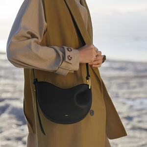 France 2026 Same Polen Pea <span class=keywords><strong>Bag</strong></span> Tonca Niche Sac bandoulière pour femme en cuir véritable motif litchi - Product Image 2