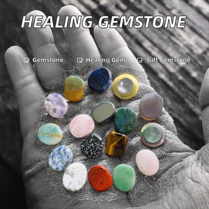 <span class=keywords><strong>Pierre</strong></span> de méditation en forme de goutte d'eau, <span class=keywords><strong>pierre</strong></span> précieuse de guérison en cristal sculptée avec technique de gravure - Product Image 2