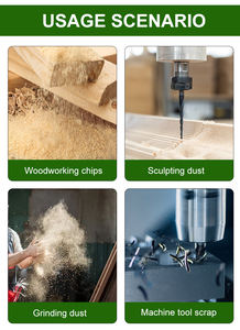 2 torba tek çanta ağır Cnc toz toplayıcı makinesi 1.5kw 2.2kw 3kw 4kw 5.5kw 7.5kw Cnc Router makine kurulumu için - Product Image 6