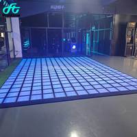 Funtime Igracelite - Piste de danse interactive à LED - Sol de jeu réaliste et dynamique - Construction métallique - Capacité de 500 kg - Pour salles de jeux