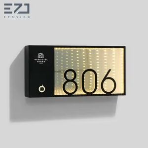 <span class=keywords><strong>Plaque</strong></span> de porte lumineuse à LED personnalisée, signalétique publicitaire moderne <span class=keywords><strong>pour</strong></span> extérieur, <span class=keywords><strong>plaque</strong></span> d'<span class=keywords><strong>adresse</strong></span> en braille personnalisée <span class=keywords><strong>pour</strong></span> porte de <span class=keywords><strong>maison</strong></span> - Product Image 4