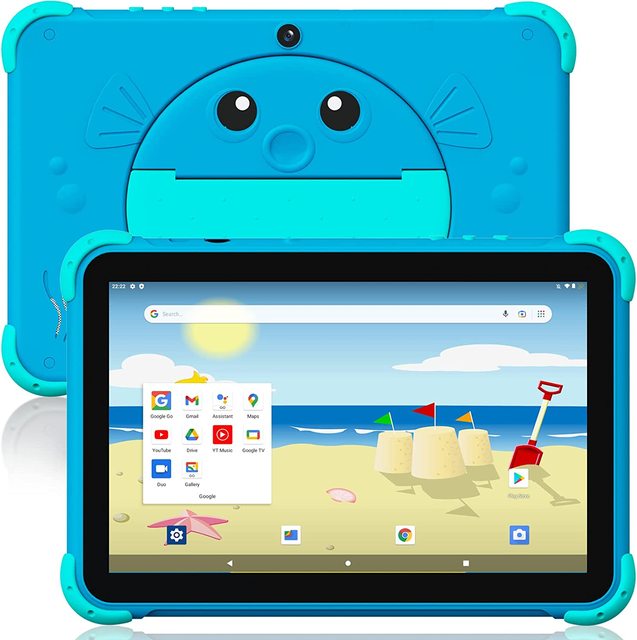 Wholesale Custom 10 Inches Tablets Child-Friendly Educational Eye Protection Mode 4GB RAM 64GB ROM Android 15 Kids Tablet