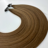 Extensiones de cabello pre-unidas Remy Cabello natural ruso Balayage Color Larga duración Nano Tips Extensiones Bajo MOQ Entrega rápida