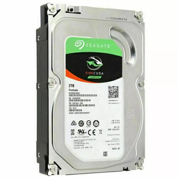 1 Brand New Original Item St2000dx002 Firecuda Internal 2tb 3.5"sshd (solid State Hybrid Drive) Plc