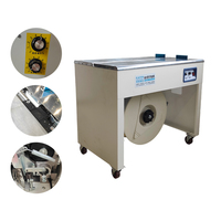 Machine de cerclage automatique Strapack à moteur unique pour palettes et cartons, outil de cerclage électrique sur table haute