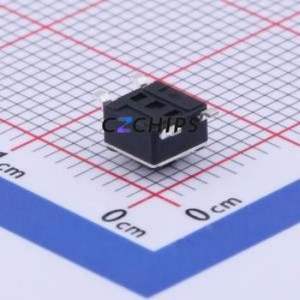 GT-TC074A-H038-L1 Tactile Switch SMD-4P,4.5x4.5mm Switch Single Pole Single Throw Round Button 1.6N Vertical Mount - Product Image 2