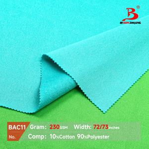 <span class=keywords><strong>Tissu</strong></span> tricoté 230GSM 10% coton 90% polyester respirant sweat à capuche <span class=keywords><strong>tissu</strong></span> pour vêtements par <span class=keywords><strong>fabricant</strong></span> de <span class=keywords><strong>tissu</strong></span> - Product Image 2