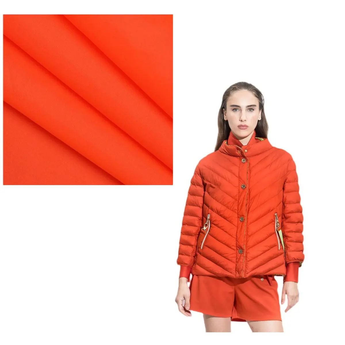 300t polyester taffeta fabric lightweight outdoor fabric outdoor jacket lining fabric