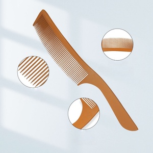 Peigne de coiffure professionnel en forme de <span class=keywords><strong>S</strong></span> pour barbier, peigne de coupe en <span class=keywords><strong>S</strong></span>, peignes de coupe à plat, peigne de coupe de cheveux - Product Image 2
