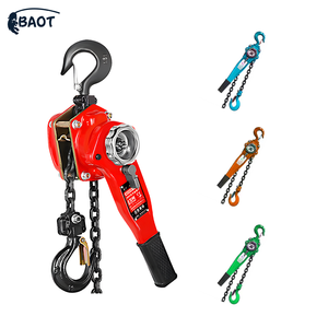Baot 0,75 T 1,5 T 3t 6t 9t Bloque de palanca de mano para construir maquinaria de garajes automotrices de almacén - Product Image 1