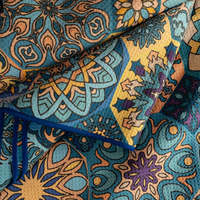 Serviette de plage et de voyage de luxe imprimée, antimicrobienne, séchage rapide, sans sable, en microfibre PET recyclée, gaufrée double face, écologique
