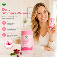 Capsules de probiotiques pour femmes en marque privée OEM avec canneberge et vitamine C, 60 capsules végétaliennes