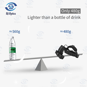 SJ ottica veterinaria oftalmoscopio optometria oftalmica BIO200 senza fili testa binoculare digitale indiretto oftalmoscopio - Product Image 3