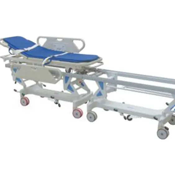 Letto per attrezzature ospedaliere di stabilizzazione ICU professionale, letto ospedaliero con sponde laterali
