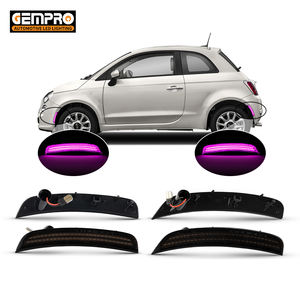 Feux latéraux sans erreur CANBUS en gros pour <span class=keywords><strong>Fiat</strong></span> <span class=keywords><strong>500</strong></span> 500e Pop/Sports 2011 - 2019 Accessoires de feux de pare-chocs de voiture - Product Image 1